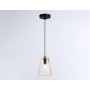 TR80497 BK/LW черный/светлое дерево E14 max 60W D150*1000