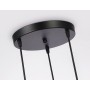 TR3541/3 BK/SM/FR черный/дымчатый/белый матовый E27/3 max 40W D280*800