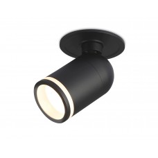 TA1273 SBK/FR черный песок/белый матовый MR16 GU5.3 D55*136