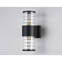 ST2525/2 BK/CL черный/прозрачный IP54 E27/2 max 11W 305*110*155