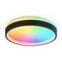FZ604 BK/GD черный/золото IP20 46W 3000K-6500K+RGB D390*80 (ПДУ ИК)