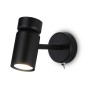 TA13184 BK черный GU10 max 12W D60*L120*H150