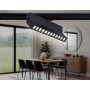 GL6819 BK черный LED 12W 4200K 24° 230*22*87
