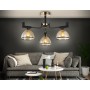 Потолочная люстра TR9098/3 BK/GD/TI Ambrella light