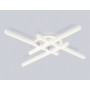 FL6281 WH белый 58W 3000K-6400K 700*700*85 (ПДУ ИК)