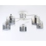 TR303219/5 WH/CH/SM белый/хром/дымчатый E27*5 max 60W D580*250