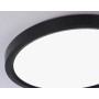 FZ1906 BK черный IP54 26W 3000K-6500K CCT-переключатель D370*25 (Без ПДУ)