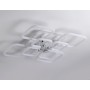 FA3866/4+4 WH белый 144W 3000K-6400K+RGB 627*627*121 (ПДУ РАДИО 2.4G)