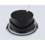 TN6653 BK черный IP44 GX53 D110*48