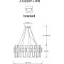 Подвесная люстра Arte Lamp A1053SP-14PB