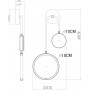 Бра Arte Lamp A1364AP-2PB