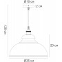 Подвесной светильник Arte Lamp A7039SP-1BK