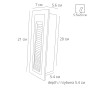 Подсветка для лестниц Arte Lamp PIAZZA A7336IN-1WH