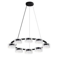 Подвесная люстра Arte Lamp ALIUS A8042SP-8BK