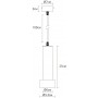 Подвесной светильник Arte Lamp A3147SP-1BK