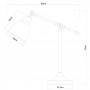 Интерьерная настольная лампа Arte Lamp A2054LT-1AB