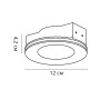 Точечный встраиваемый светильник Arte Lamp INVISIBLE A9282PL-1WH