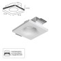 Точечный встраиваемый светильник Arte Lamp INVISIBLE A9283PL-1WH
