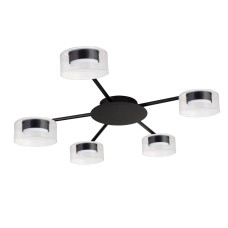 Потолочная люстра Arte Lamp ALIUS A8042PL-5BK