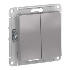 Переключатель 2-клавишный Schneider Electric (проходной)