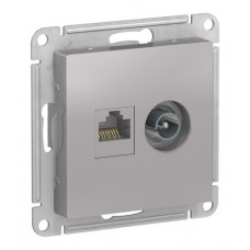 Розетка TV+RJ45 Cat.5 Schneider Electric , оконечная