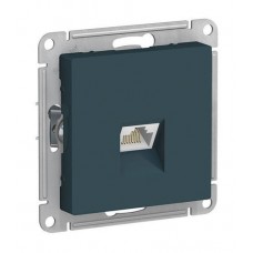 Розетка компьютерная RJ45 6A (IEC) Schneider Electric, изумруд