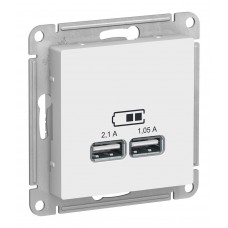 Розетка 2xUSB 5В 2,1А Schneider Electric