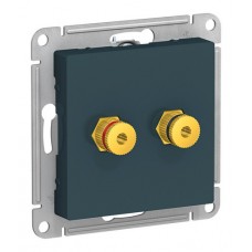 Аудио-розетка акустическая Schneider Electric , изумруд