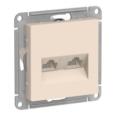 Розетка компьютерная 2xRJ45 Cat.5 Schneider Electric