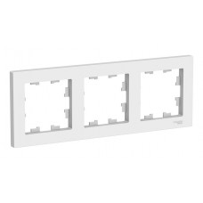 Рамка 3 поста Schneider Electric , белый