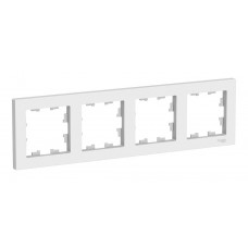 Рамка 4 поста Schneider Electric , белый