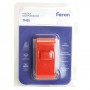 Выключатель беспроводной влагозащитный FERON TM85 SMART IP65, одноклавишный soft-touch, красный