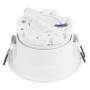 Светильник потолочный встраиваемый, 15W 230V GX53, белый, круг, без лампы, DL512