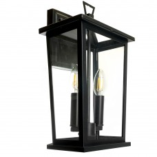 Светильник садово-парковый Feron PL751 на стену вниз, черный