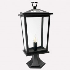 Светильник садово-парковый Feron PL754 на постамент, черный