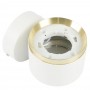 Светильник настенный Feron HL4598 Barrel DUET 12W, 230V,GX53, белый + золото IP20