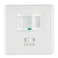 Датчик движения и освещенности 500W 12m 140° белый, SEN1A/LX2000