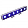LL893 синий; Светодиодный линейный прожектор для подсветки стен; 250*40*25mm; 6W DC24V; IP65