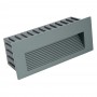 Светильник Feron LN012-1 встраиваемый 5W 4000K, IP65, серый