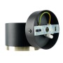 Светильник настенный Feron HL4598 Barrel DUET 12W, 230V,GX53, черный + золото IP20
