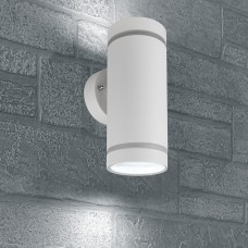 Светильник садово-парковый Feron DH1002, на стену, белый