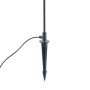 Светильник уличный светодиодный Feron DH2101, 1W, DC24V, низковольтный, 3000K, черный/золотой, 15*15*393