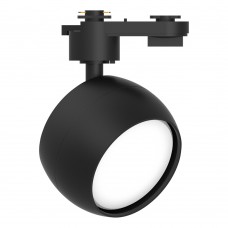 Светильник Feron AL164 трековый однофазный на шинопровод под лампу GX53, черный