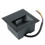 Светильник Feron LN013-1 встраиваемый 3W 4000K, IP65, черный