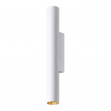 Светильник Feron ML1014 настенно-потолочный под лампу 2*GU10, белый + золото