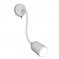 ML400 настенный под лампу с выключателем, белый