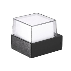Светильник уличный Feron DH2401-P, 5W, 360Lm, 4000K, черный, пластик