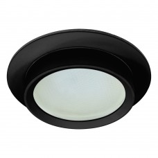 Светильник встраиваемый Feron DL504 черный круг IP44
