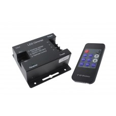 Диммер с черным тонким радиопультом. GS-RF-DT23 216/432 W