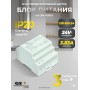 Блок питания GS star на DIN рейку для светодиодных лент 24V 100W